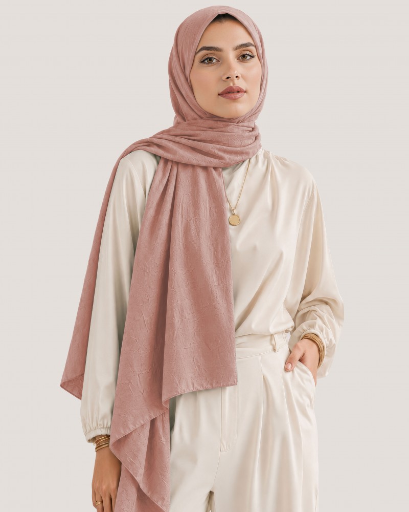 Bambu Şal Toz Pembe